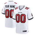 Elroe Custom TB.Buccaneers White Replica Game Stitched Jerseys