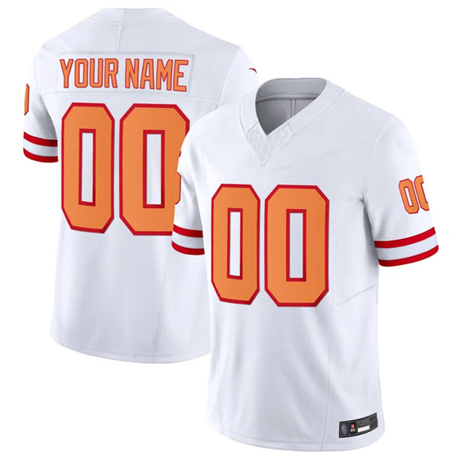 Elroe Custom TB.Buccaneers White Vapor F.U.S.E. Limited Stitched Jerseys