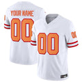 Elroe Custom TB.Buccaneers White Vapor F.U.S.E. Limited Stitched Jerseys