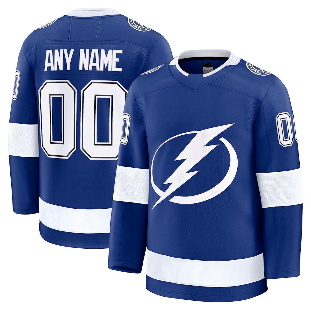 Elroe Custom TB.Lightning Blue Home Premium Jerseys