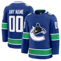 Elroe Custom V.Canucks Blue Home Premium Jerseys