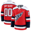 Elroe Custom W.Capitals Red Alternate Premium Jerseys