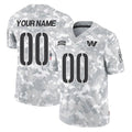 Elroe Custom W.Commanders Arctic Camo Limited Salute To Service Home Game Any Name & Numbers Stitched Jerseys