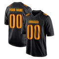 Elroe Custom W.Commanders Black Carbon Fashion Home Game Any Name & Numbers Stitched Jerseys