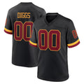 Elroe Custom W.Commanders Black Limited Home Game Any Name & Numbers Stitched Jerseys