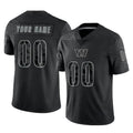 Elroe Custom W.Commanders Black Limited Reflective Home Game Any Name & Numbers Stitched Jerseys