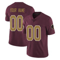 Elroe Custom W.Commanders Burgundy Alternate Vapor Untouchable Home Game Any Name & Numbers Stitched Jerseys