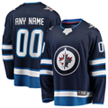 Elroe Custom W.Jets Blue Home Breakaway Jerseys