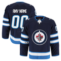 Elroe Custom W.Jets Navy Home Authentic Pro Jerseys