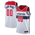 Elroe Custom W.Wizards White Swingman Jerseys - Association Edition