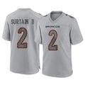 Elroe D.Broncos #2 Pat Surtain II Player Gray Atmosphere Fashion Limited Game Stitched Jerseys