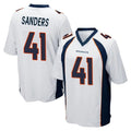 Elroe D.Broncos #41 Drew Sanders Player White Game Stitched Jerseys