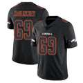 Elroe D.Broncos #69 Mike McGlinchey Player Black Impact Limited Game Stitched Jerseys