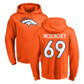 Elroe D.Broncos #69 Mike McGlinchey Player Orange Pullover Hoodie Limited Stitched Jerseys