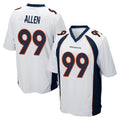Elroe D.Broncos #99 Zach Allen Player White Game Stitched Jerseys