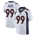 Elroe D.Broncos #99 Zach Allen Player White Vapor Untouchable Limited Home Game Stitched Jerseys