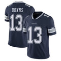 Elroe D.Cowboys #13 Caleb Downs Player Navy Vapor Untouchable Limited Home Game Stitched Jerseys