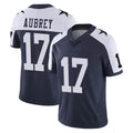 Elroe D.Cowboys #17 Brandon Aubrey Player Navy-White Limited Alternate Vapor Untouchable Home Game Stitched Jerseys