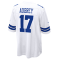 Elroe D.Cowboys #17 Brandon Aubrey White Game Stitched Jerseys