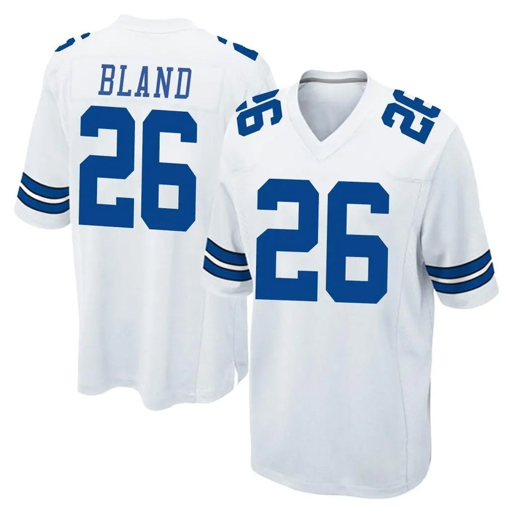 Elroe D.Cowboys #26 DaRon Bland Player White Home Game Stitched Jerseys