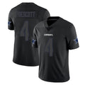 Elroe D.Cowboys #4 Dak Prescott Player Black Impact Limited Home Game Stitched Jerseys