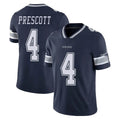 Elroe D.Cowboys #4 Dak Prescott Player Navy Vapor Untouchable Limited Home Game Stitched Jerseys