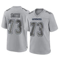 Elroe D.Cowboys #73 Tyler Smith Player Gray Atmosphere Fashion Home Game Stitched Jerseys