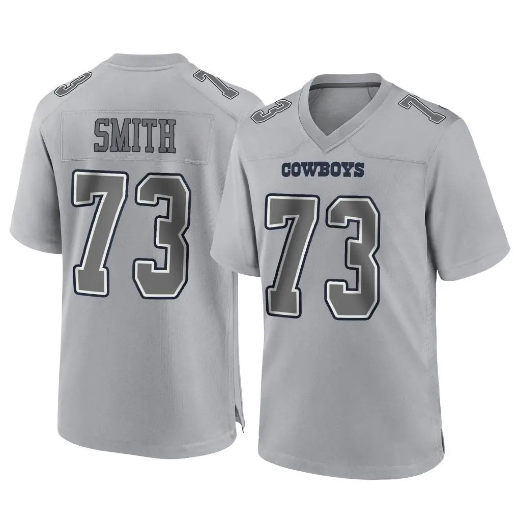 Elroe D.Cowboys #73 Tyler Smith Player Gray Atmosphere Fashion Home Game Stitched Jerseys