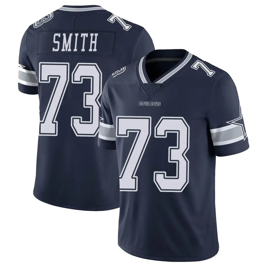Elroe D.Cowboys #73 Tyler Smith Player Navy Vapor Untouchable Limited Home Game Stitched Jerseys
