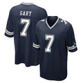 Elroe D.Cowboys #7 Rashan Gary Player Navy Home Game Stitched Jerseys