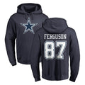 Elroe D.Cowboys #87 Jake Ferguson Player Navy Pullover Hoodies Limited Stitched Jerseys
