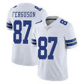 Elroe D.Cowboys #87 Jake Ferguson Player White Vapor Untouchable Limited Home Game Stitched Jerseys