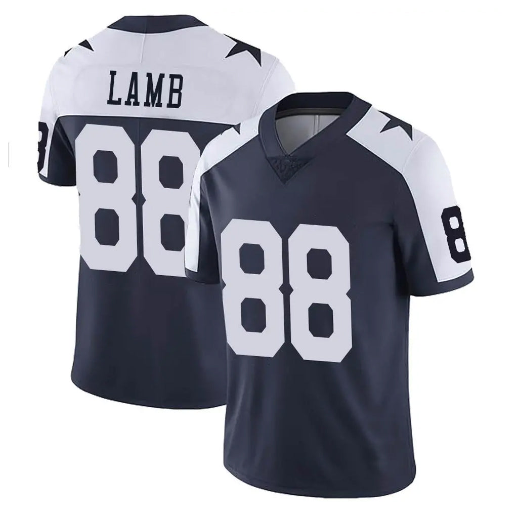 Elroe D.Cowboys #88 CeeDee Lamb Player Navy-White Limited Alternate Vapor Untouchable Home Game Stitched Jerseys
