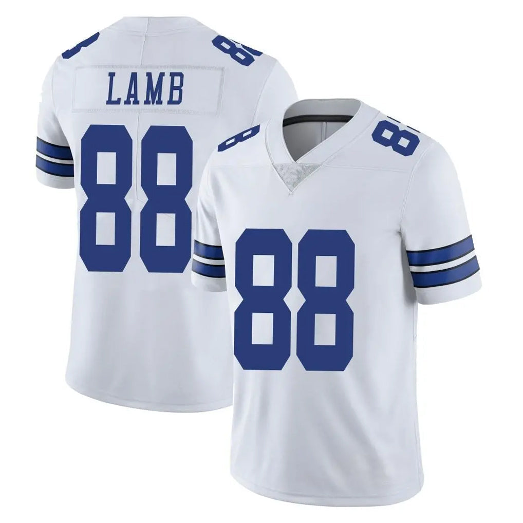 Elroe D.Cowboys #88 CeeDee Lamb Player White Vapor Untouchable Limited Home Game Stitched Jerseys
