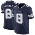 Elroe D.Cowboys #8 Troy Aikman Player Navy Vapor Untouchable Limited Stitched Jerseys