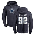 Elroe D.Cowboys #92 Quinnen Williams Player Navy Pullover Hoodies Limited Stitched Jerseys