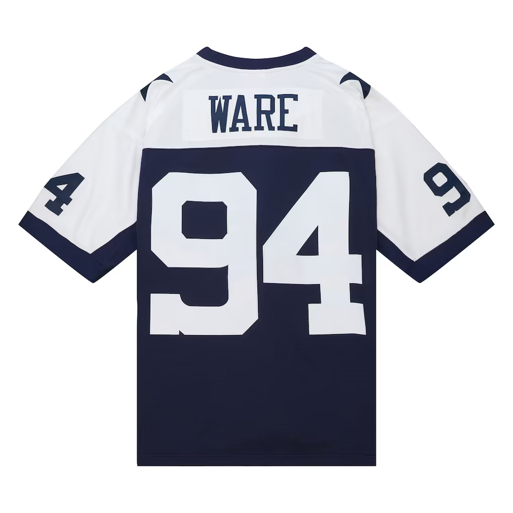 Elroe D.Cowboys #94 DeMarcus Ware Mitchell & Ness Navy 2011 Alternate Legacy Replica JerseyReplica Jersey