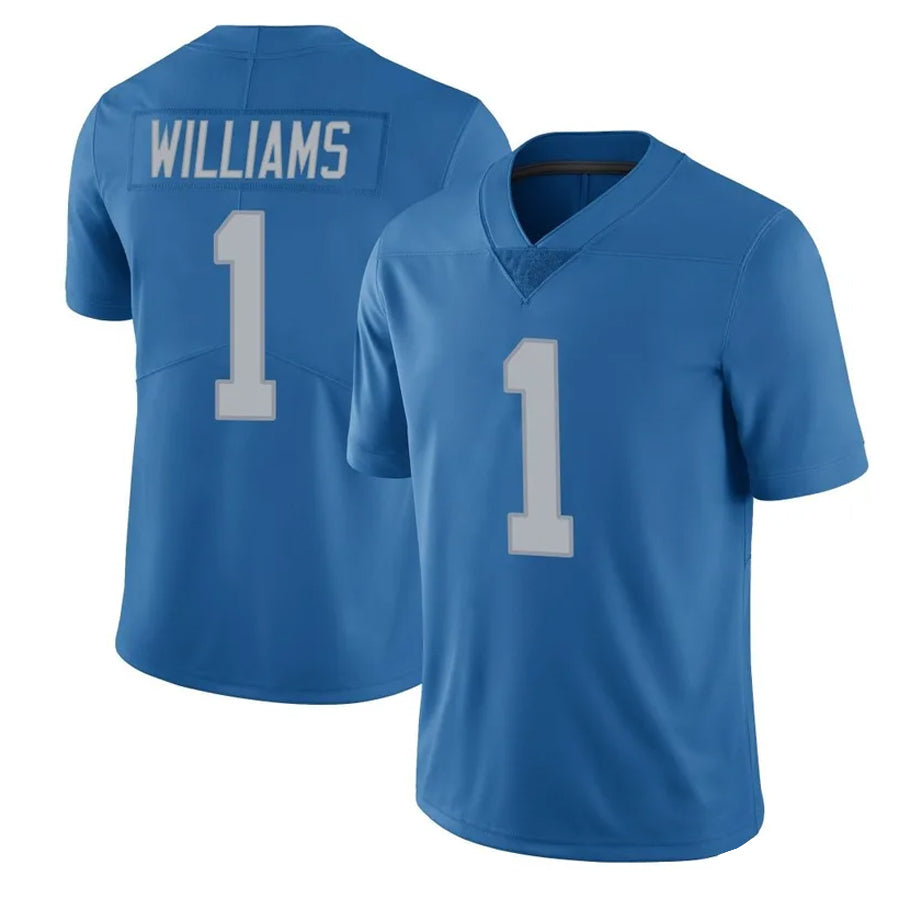 Elroe D.Lions #1 Jameson Williams Player Brown Salute To Service Limited Stitched Jerseys