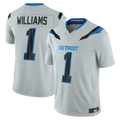 Elroe D.Lions #1 Jameson Williams Silver 2026 Rivalries Collection Limited Stitched Jerseys