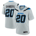 Elroe D.Lions #20 Barry Sanders Silver 2026 Rivalries Collection Game Stitched Jerseys