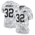 Elroe D.Lions #32 Brian Branch Player Arctic Camo Salute to Service Limited Stitched Jerseys