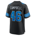 Elroe D.Lions #46 Jack Campbell Black 2nd Alternate Game Stitched Jerseys