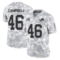 Elroe D.Lions #46 Jack Campbell Player Arctic Camo Salute To Service Limited Stitched Jerseys