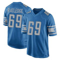 Elroe D.Lions #69 Tate Ratledge Player Blue Home Game Stitched Jerseys