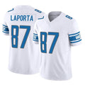 Elroe D.Lions #87 Sam LaPorta Player White Vapor F.U.S.E. Limited Home Game Stitched Jerseys