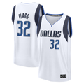 Elroe D.Mavericks #32 Cooper Flagg White 2025 Draft First Round Pick Fast Break Replica Jerseys - Association Edition