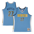 Elroe D.Nuggets #27 Jamal Murray Mitchell & Ness Powder Blue 2016-17 Throwback Swingman Jerseys