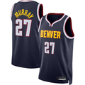 Elroe D.Nuggets #27 Jamal Murray Navy Swingman Jerseys - Icon Edition