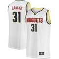 Elroe D.Nuggets #31 Vlatko Cancar White Fast Break Player Jerseys - Association Edition
