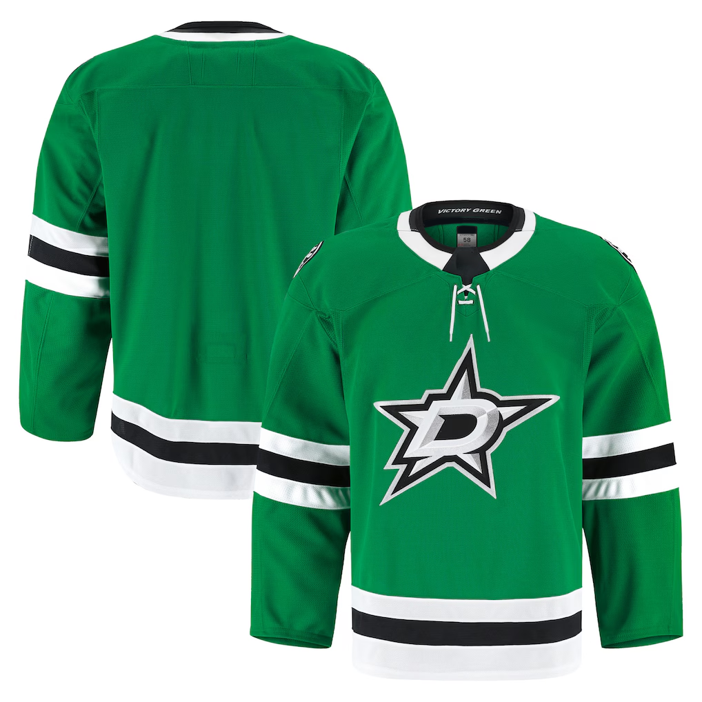 Elroe D.Stars Kelly Green Home Authentic Pro Jerseys